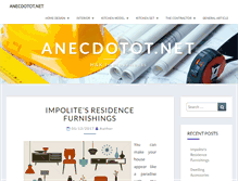 Tablet Screenshot of anecdotot.net